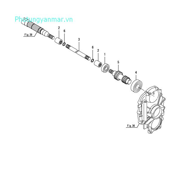 Trục điều khiển PTO